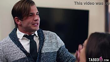 He struggled with the no-cum challenge facing three stunning babes