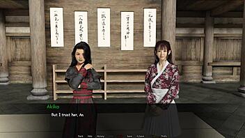 Forbidden dojo continues with a hot Asian babe getting her pussy fucked.