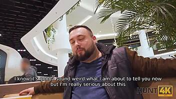 yo, watch this redhead belle get banged by a stranger in toilet!