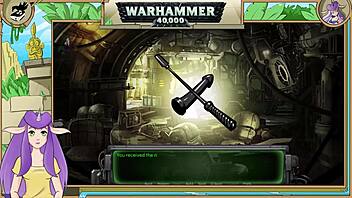 can a warhammer 40k inquisitor handle this rough brunette sucking action?