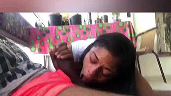 she acted innocent at first but then knelt, prayed, and swallowed, atoning for her sins