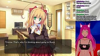 lewdneko fucks girlfriend president in game part 7