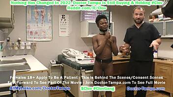 I got left behind but stacy invited me to her place with doctor for bondage.