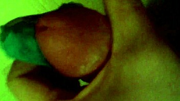 cumming in girlfriend's panties with friend watching