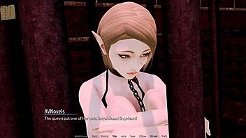 Exploring the harem hotel in episode 158