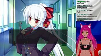 lewdneko fucks girlfriend president in game part 7