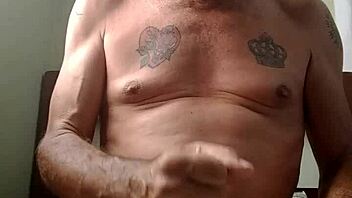 Man engages in intense gay sex with raw passion