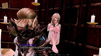 Exploring the harem hotel in episode 158