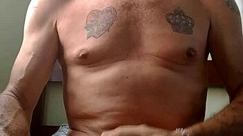 Man engages in intense gay sex with raw passion