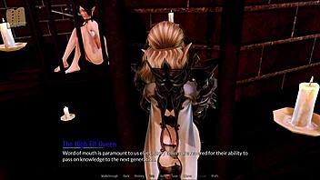 Exploring the harem hotel in episode 158