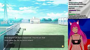 lewdneko fucks girlfriend president in game part 7