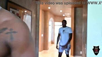 gorgeous aphro bounces her ass while rome and jamaican papi fuck her hard