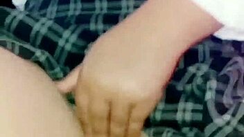 Mexican student fucks the cleaning lady's young friend