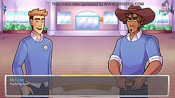 sinful fun games in overwatch academy shower scene