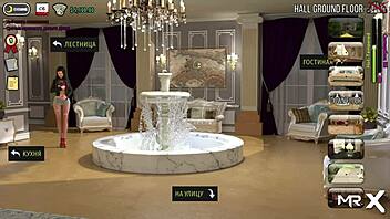 FASHIONBUSINESS - WONDERING HOW TO SLIP OFF HER PANTIES IN 3D HENTAI E1 48