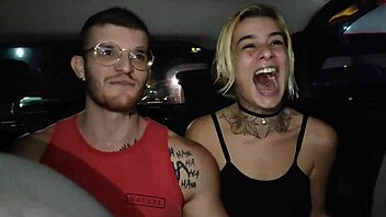 Gay Couple Fucks With Monster Cock Bareback In Uber