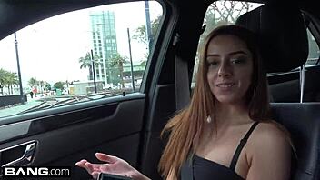 feeling the thrill as hot teen vanna bardot blows in public with braces