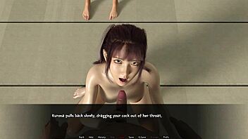 Forbidden dojo continues with a hot Asian babe getting her pussy fucked.