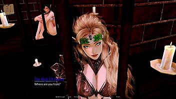 Exploring the harem hotel in episode 158