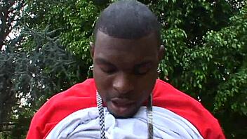 Ebony threesome scene from volume 1