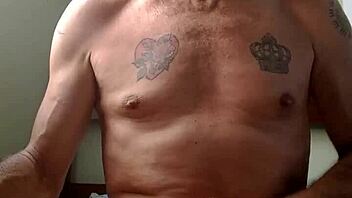 Man engages in intense gay sex with raw passion