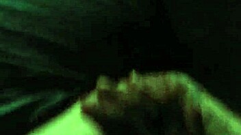 A homemade video of a big girl getting interracial sex in the garage.