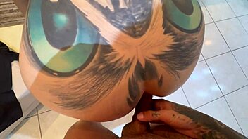 I fuck the girl next door in the ass and fill her up with cum