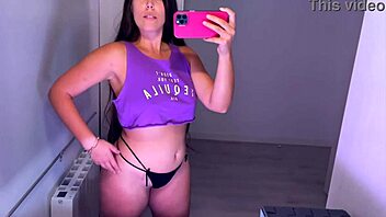 Beautiful natural bodies in homemade video