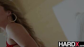 Hottie Athena Fleurs Gets Anal Fucked Upside Down by Huge Cock!