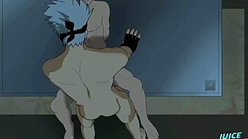 Kakashi and Kabuto engage in gay sex in this naruto bara yaoi hentai.