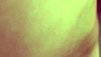 Filthy whites slut pisses on floor after creampie!