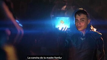 Epic parody of legendary warriors in a fantasy battle.