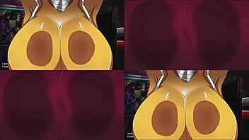 Foxy ass and chica boobs tease