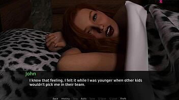 in dusklight manor, john explores his first time with lemon, licking her pussy and fucking in various positions