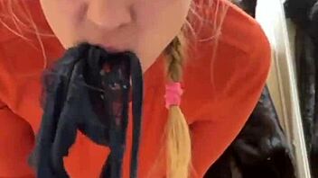 extreme public fucking with big tits, shaved pussy, and vibrator control close up