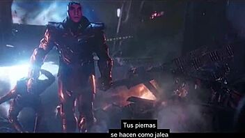 Epic parody of legendary warriors in a fantasy battle.