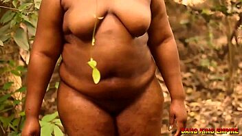 Yo, check this African BBW getting pounded outdoors!