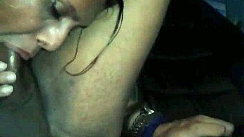 Latina Shemale Sucks Monster Cock In Van Until Cum