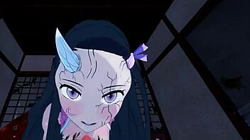 Nezuko Kamado And Daki Intense Sex - Demon Slayer Kimetsu No Yaiba Pov Hentai!