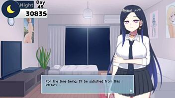 Wow, love fills the air with megu in this naked anime hentai game episode 10!