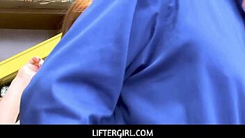 Why did Ella Hughes get caught shoplifting today?