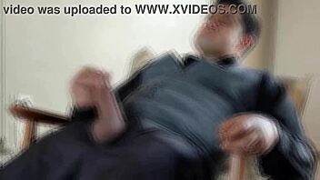 yuri gaúcho - big gay dick showing off in front of the mirror