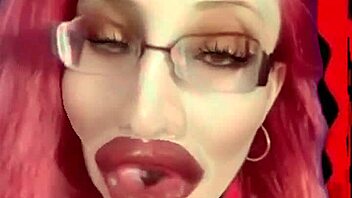 A brat in glasses gets financial domination and jerk off instructions