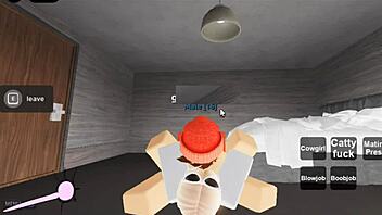Banging That Roblox Whore Bent Over on the Floor?