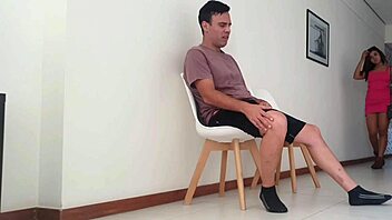 He Sucks Me Off in Lawyer's Office Waiting Room