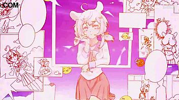 usu original song cant fall in love from flower mortar anime style