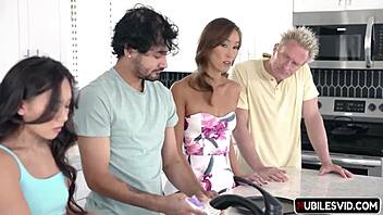 christy love and kimmy kimm in family swap episode