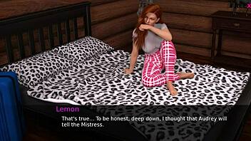 in dusklight manor, john explores his first time with lemon, licking her pussy and fucking in various positions