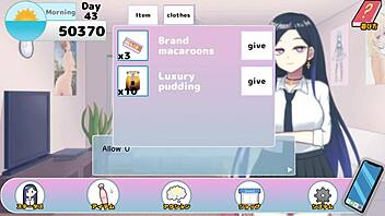 Wow, love fills the air with megu in this naked anime hentai game episode 10!