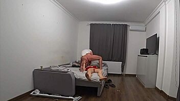 Cuckold watches wife get pounded behind mirror, real betrayal